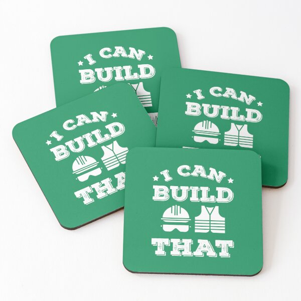 Item preview, i can build that funny gift for mens womens mom dad husband  designed and sold by LeapingBear.