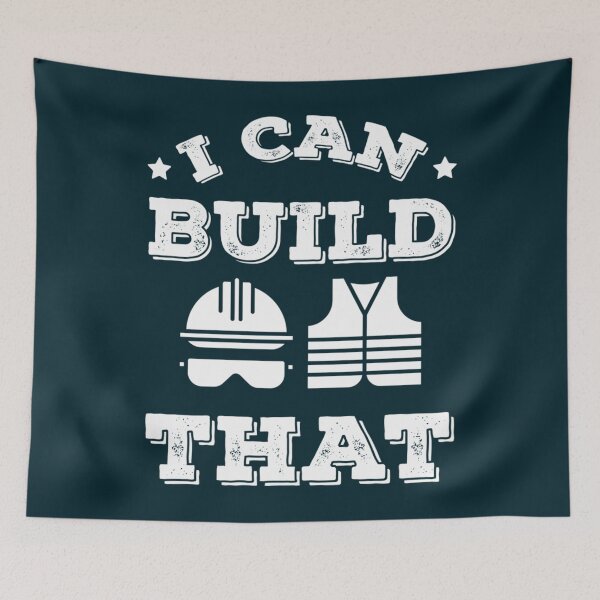 Item preview, i can build that funny gift for mens womens mom dad husband  designed and sold by LeapingBear.