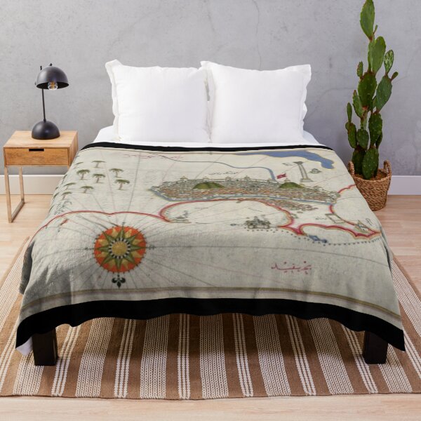 Item preview, Ancient Piri Reis Map of The City of Alexandria designed and sold by Xx4thseasonxX.