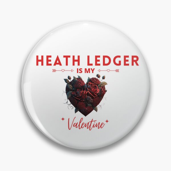 Item preview, Heath Ledger Is My Valentine designed and sold by Itsheartshop.