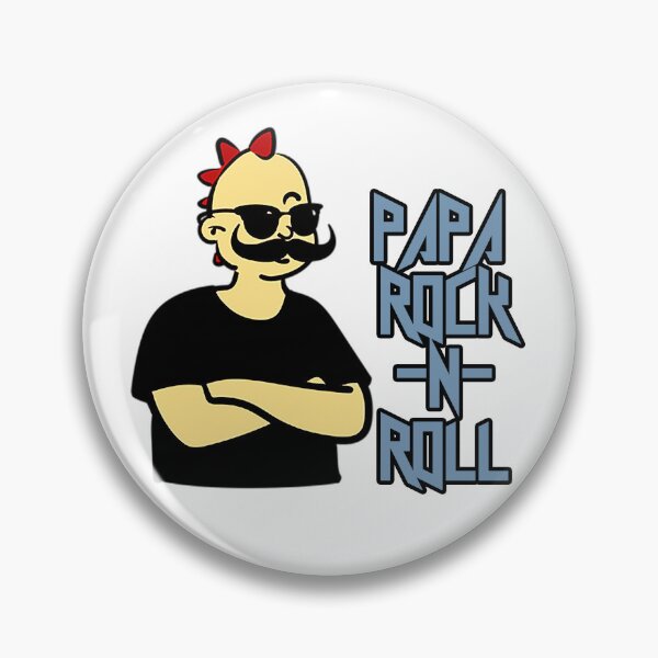 Item preview, papa rock n roll designed and sold by Angga Syawaludin.
