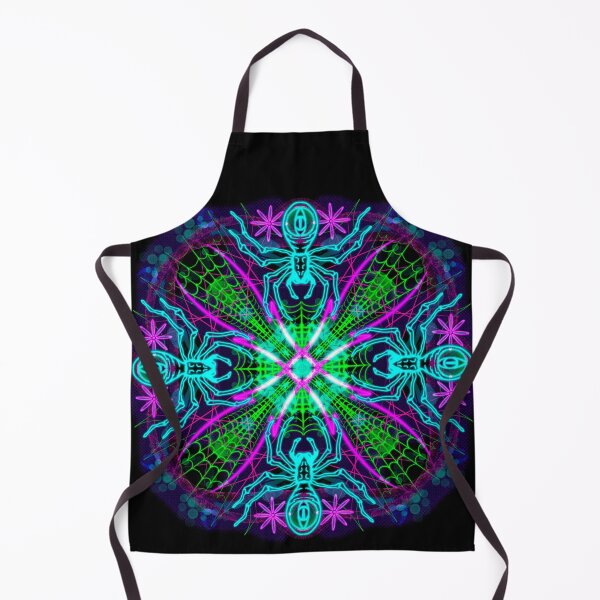 Item preview, Neon Mandala Flower Abstract designed and sold by Chatchot.