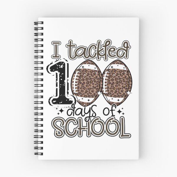 Item preview, I Tackled 100 Days Of School Leopard Football Kids Boy Girl (Happy 100 Days Of School) designed and sold by i-longmanshop.