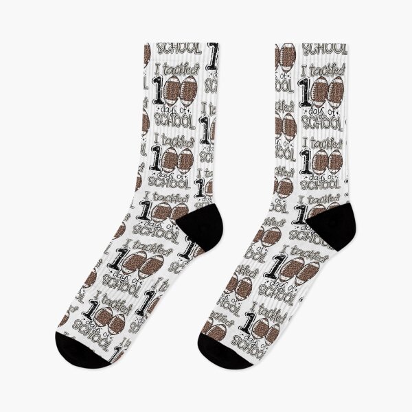 Item preview, I Tackled 100 Days Of School Leopard Football Kids Boy Girl (Happy 100 Days Of School) designed and sold by i-longmanshop.