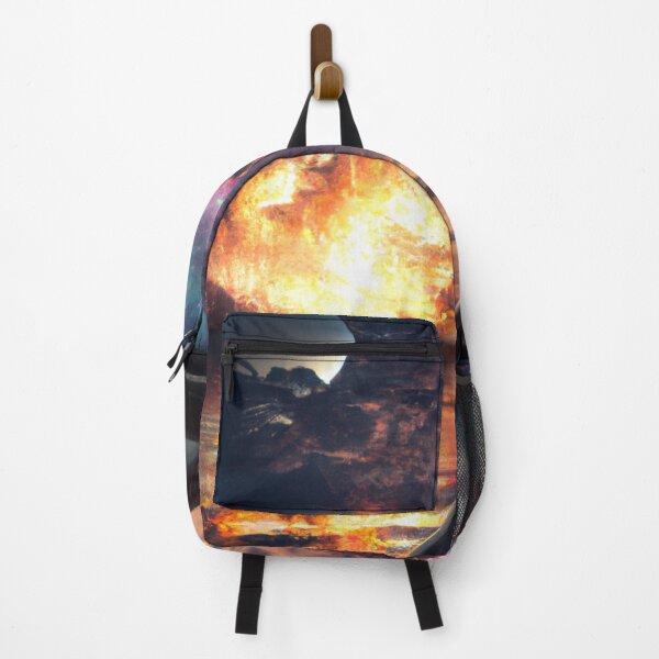 Item preview, Boat Ride Through a Burning Universe - Serene Night on the Cosmic Ocean designed and sold by WBP Mart.