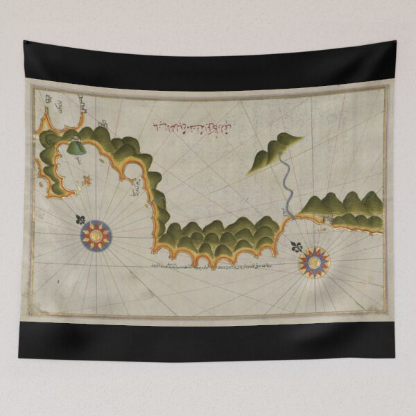 Item preview, Map Unidentified Islands Off the Southern Anatolian Coast designed and sold by Xx4thseasonxX.