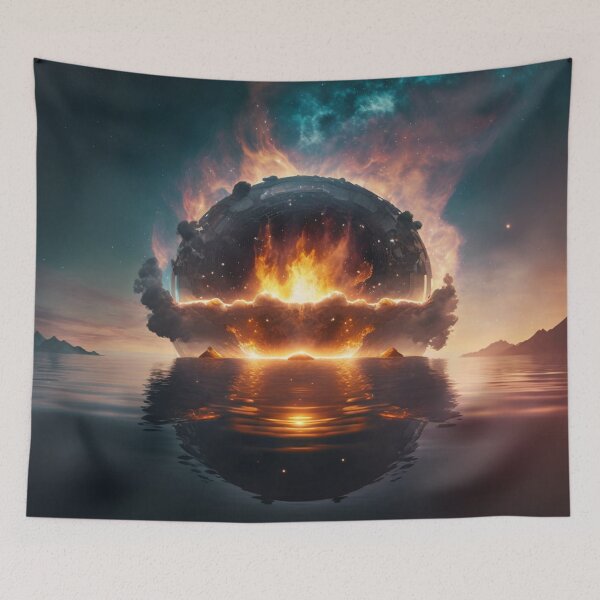 Item preview, planet collision designed and sold by Olivier Dean.