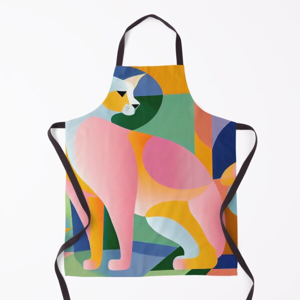 Aperçu de l'œuvre a painting of a cat on a colorful background, a pop art painting créée et vendue par Onoiko.