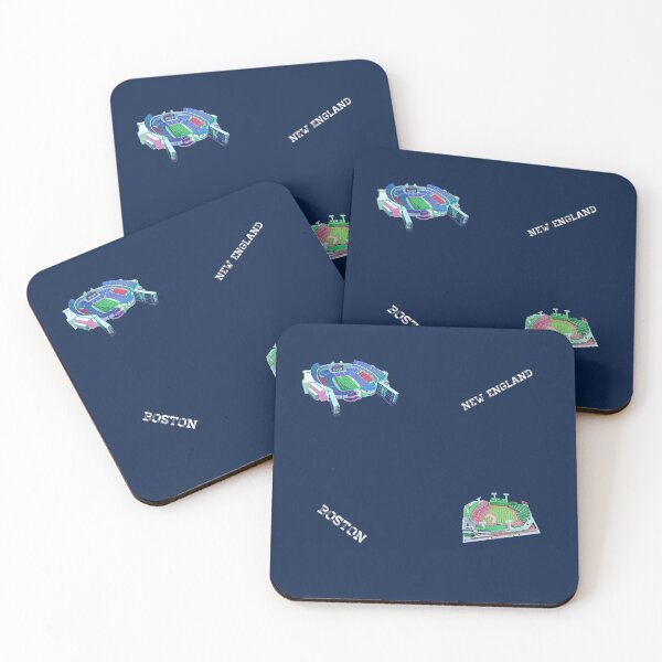 Item preview, New England football Stadium and Boston Baseball Park - Available on Stickers Socks Mugs and More  designed and sold by Dude  Stuff.