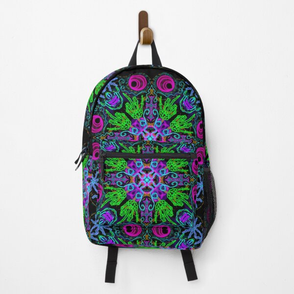 Item preview, Neon Mandala Flower Abstract designed and sold by Chatchot.