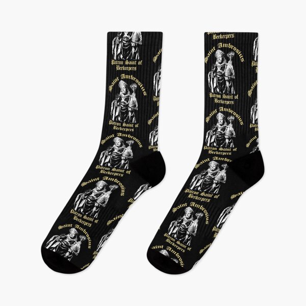 Item preview, Saint Ambrosius, Ambrose Patron Saint of Beekeepers, Bees designed and sold by funnytshirtemp.