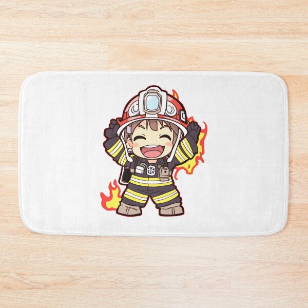 Item preview, Cheerful firefighter fire fighter designed and sold by Schamann.