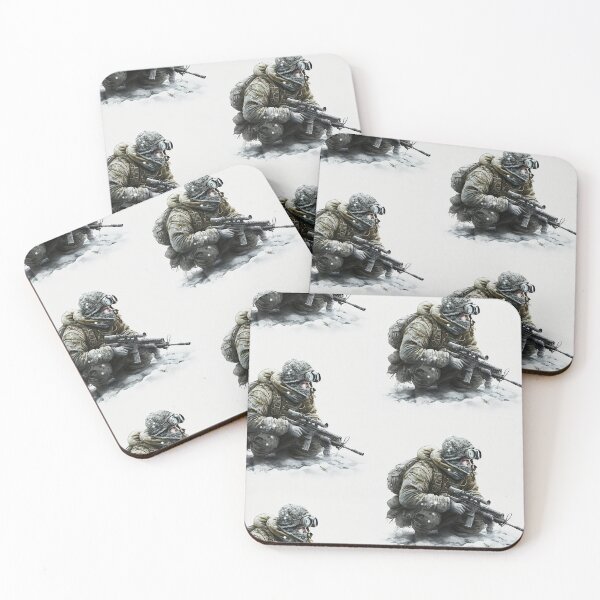 Item preview, Soldier in the snow with sniper designed and sold by pixeldizajn.