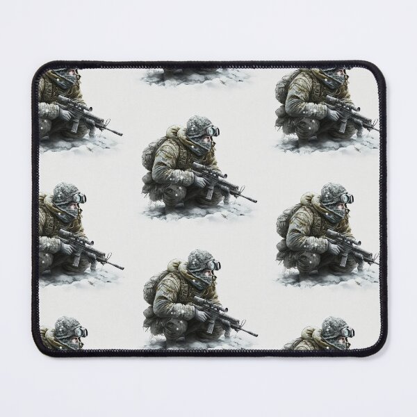 Item preview, Soldier in the snow with sniper designed and sold by pixeldizajn.