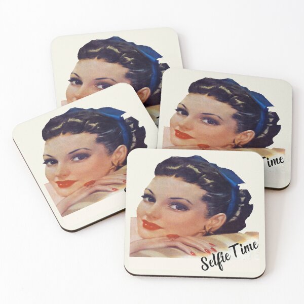 Item preview, Funny Comic Book Pin Up Girl Selfie Time designed and sold by CrafTeeMrsB.