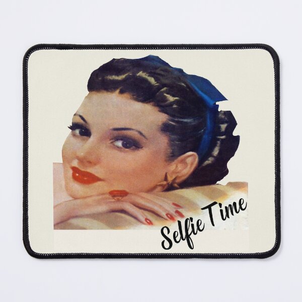 Item preview, Funny Comic Book Pin Up Girl Selfie Time designed and sold by CrafTeeMrsB.