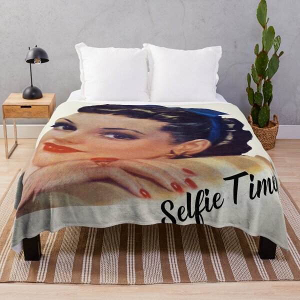 Item preview, Funny Comic Book Pin Up Girl Selfie Time designed and sold by CrafTeeMrsB.