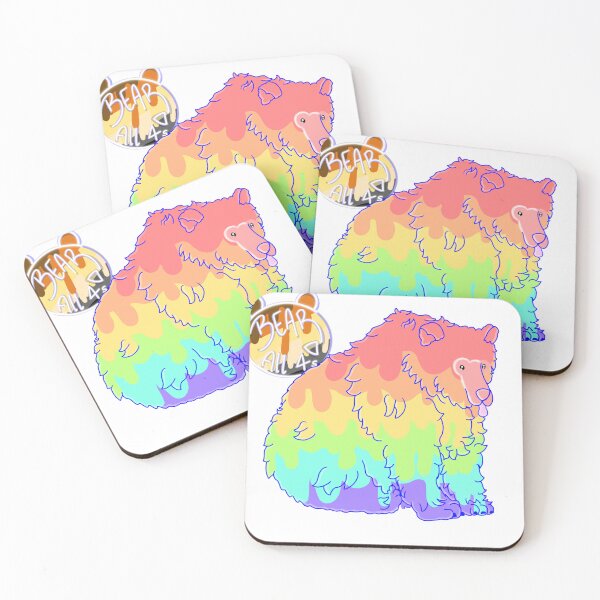 Item preview, Rainbow Bear  designed and sold by connelcreativemedia.