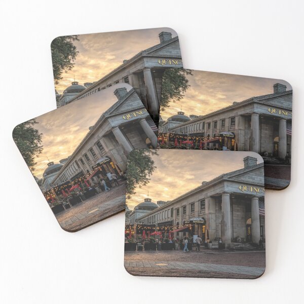 Item preview, Quincy Market Boston Sunset  designed and sold by purplerosemary.