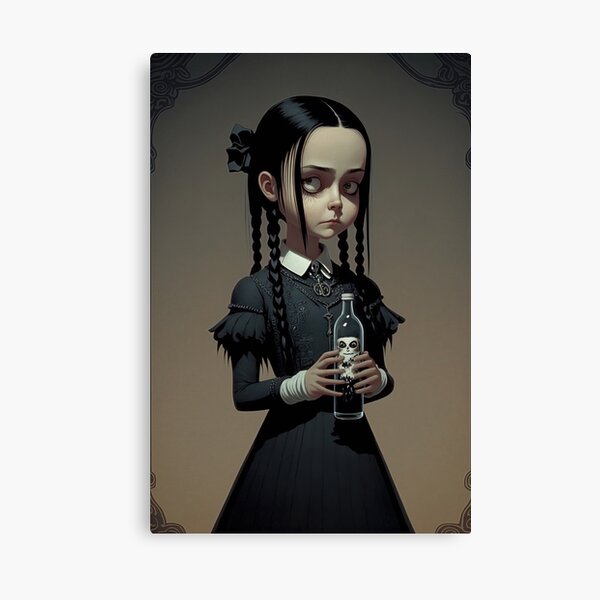 Aperçu de l'œuvre Mercredi Addams - S2-WA2304 créée et vendue par 谦_Ching TANG.