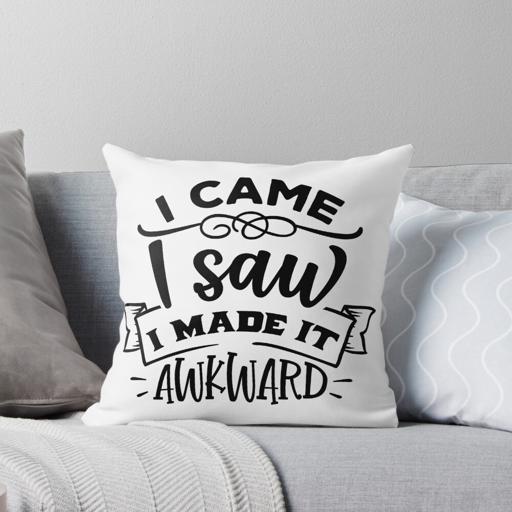 Item preview, Throw Pillow designed and sold by GeekQuote.