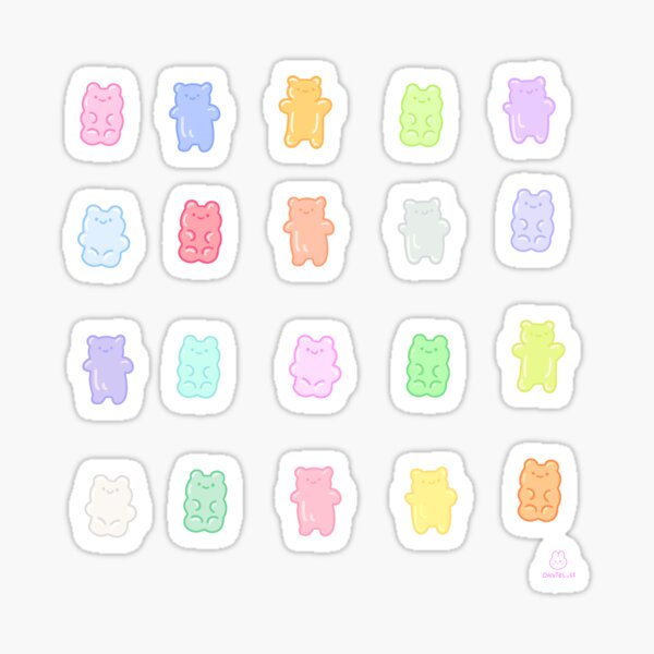 Item preview, gummybear pack designed and sold by Daniel .st.