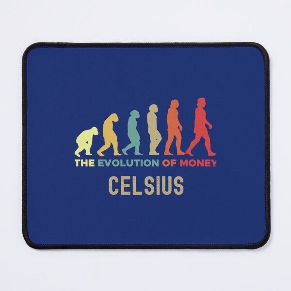 Item preview, Celsius Crypto The Evolution of Money Caveman     designed and sold by DrunkGirlD1901.