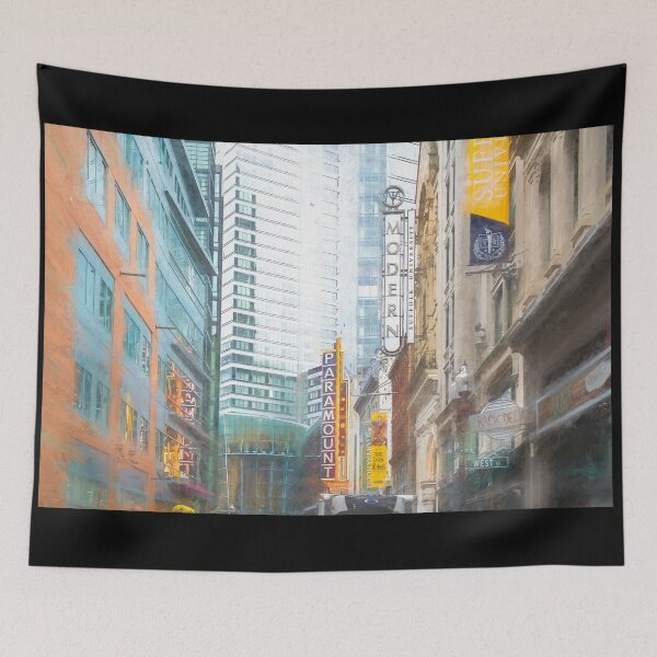 Item preview, Boston Theater District designed and sold by purplerosemary.