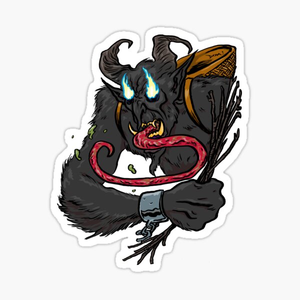 Krampus Sticker