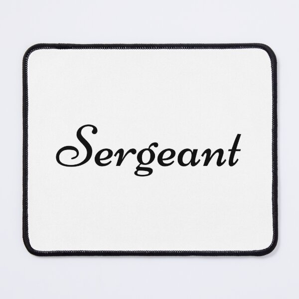 Item preview, Sergeant II designed and sold by TrulyRested.
