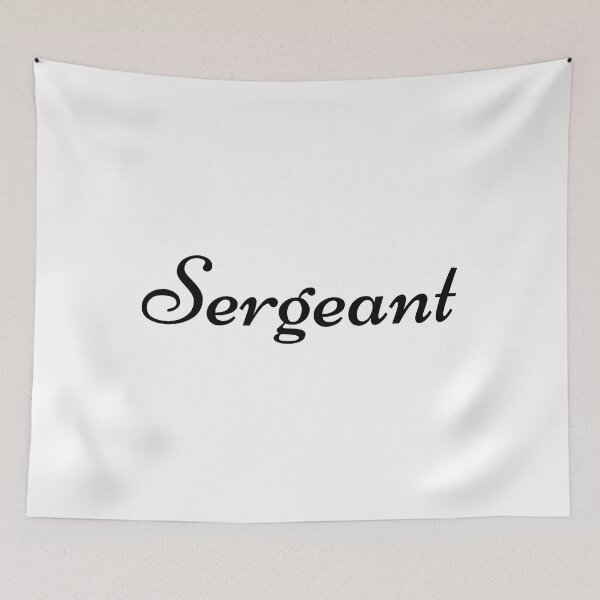 Item preview, Sergeant II designed and sold by TrulyRested.