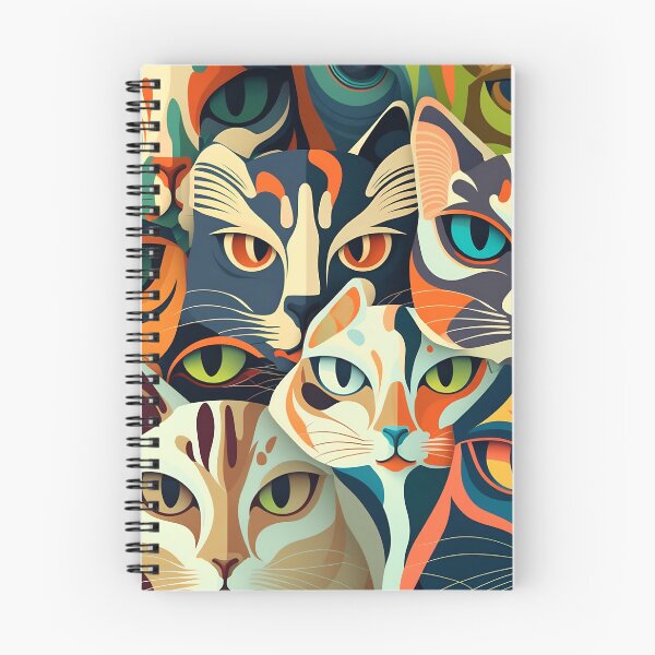 Item preview, Colorful bold cat pattern #10 designed and sold by Christolamber.