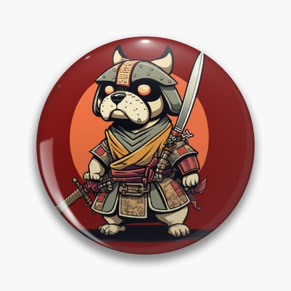 Item preview, Samurai dog 01 designed and sold by Imparable.