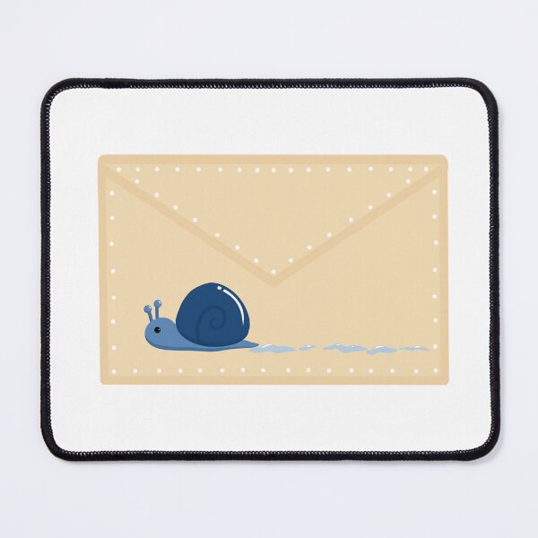 Item preview, Blue Snail Mail Envelope  designed and sold by tiggo.