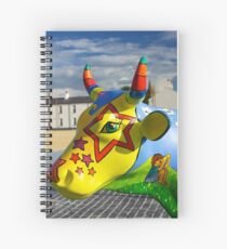 Play Trail - Asperations Cow, Ebrington Spiral Notebook