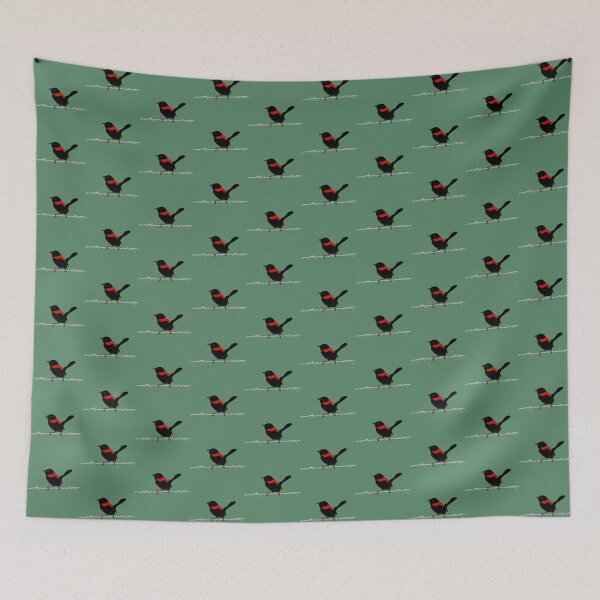Item preview, Red-backed Fairywren designed and sold by CairnsBirders.