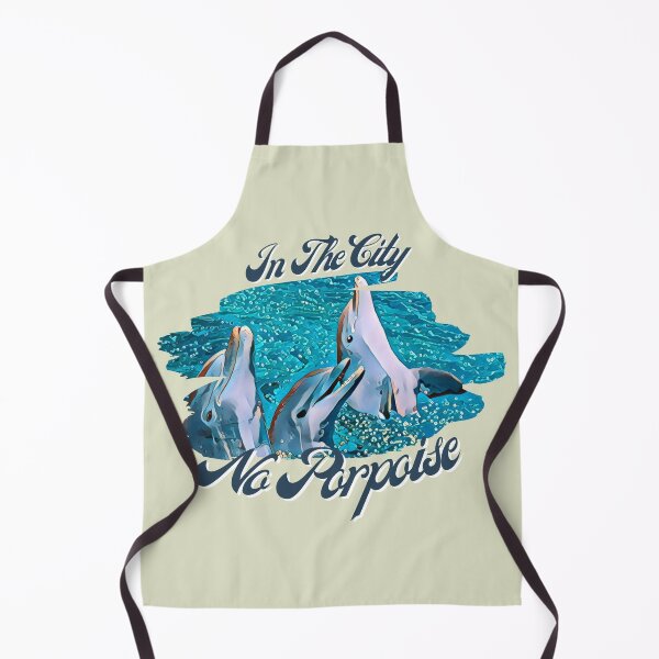 Item preview, No Porpoise In The City. For a dolphin lover, for a marine biologist, for an ocean lover. designed and sold by Wentoo.
