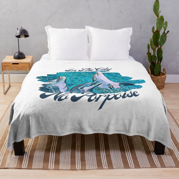 Item preview, No Porpoise In The City. For a dolphin lover, for a marine biologist, for an ocean lover. designed and sold by Wentoo.