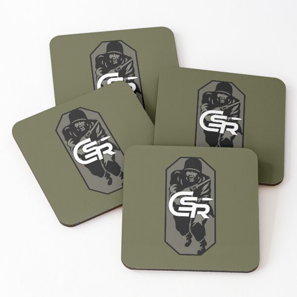 Item preview, CSR logo with Figure 11 Charging Man - alternate designed and sold by Watch-and-Shoot.