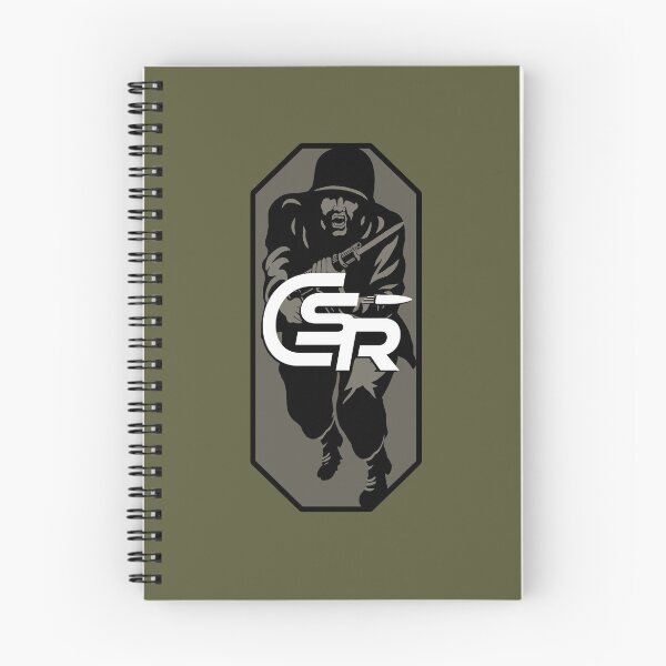Item preview, CSR logo with Figure 11 Charging Man - alternate designed and sold by Watch-and-Shoot.