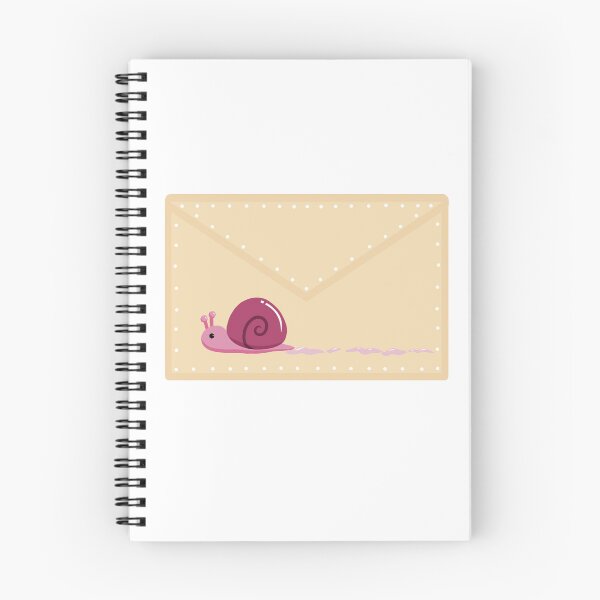Item preview, Pink Snail Mail Envelope  designed and sold by tiggo.