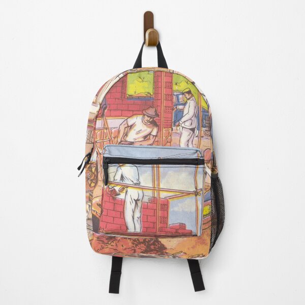 Item preview, How to build a house, beautiful retro hidden object pictures for nostalgics designed and sold by Mauswohn.