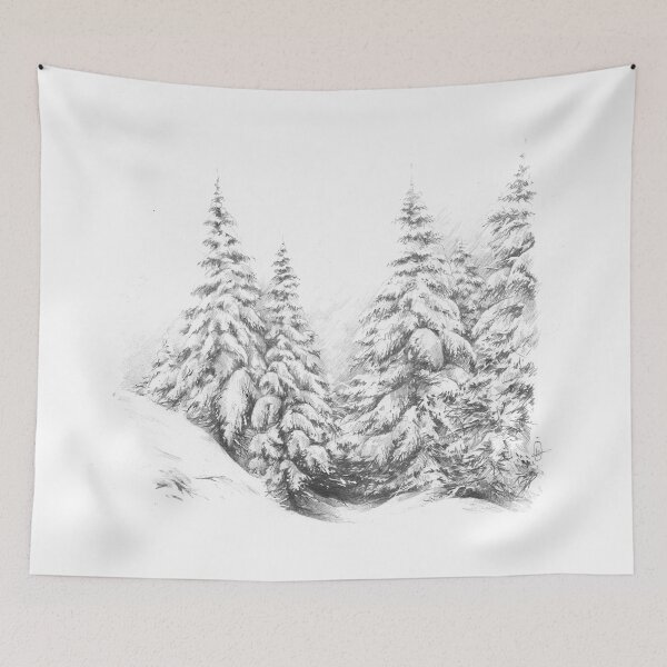 Item preview, Winter Trees II designed and sold by Lukas Brezak.