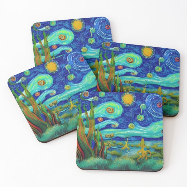 Item preview, Trippy World Beyond Reality Abstract Rainbow Multi Color Painting designed and sold by theWeppen.