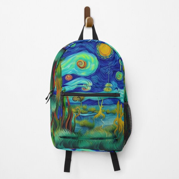 Item preview, Trippy World Beyond Reality Abstract Rainbow Multi Color Painting designed and sold by theWeppen.
