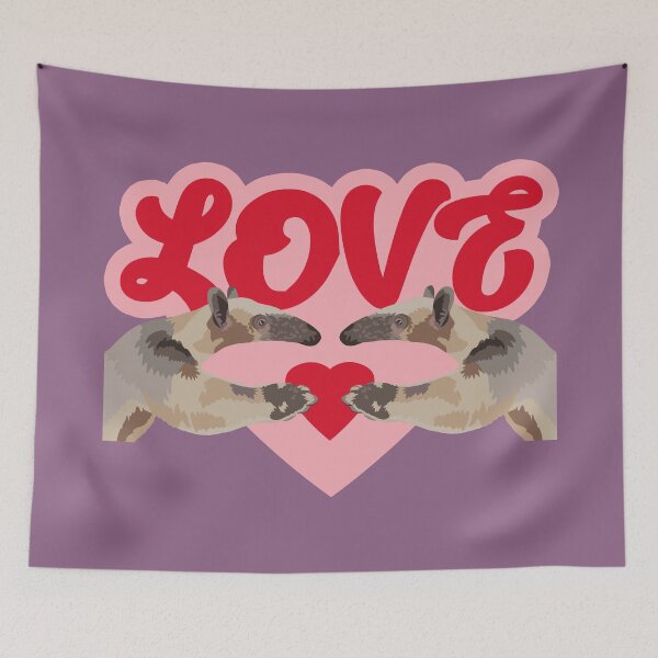 Item preview, Tamandua love designed and sold by GeoCreate.