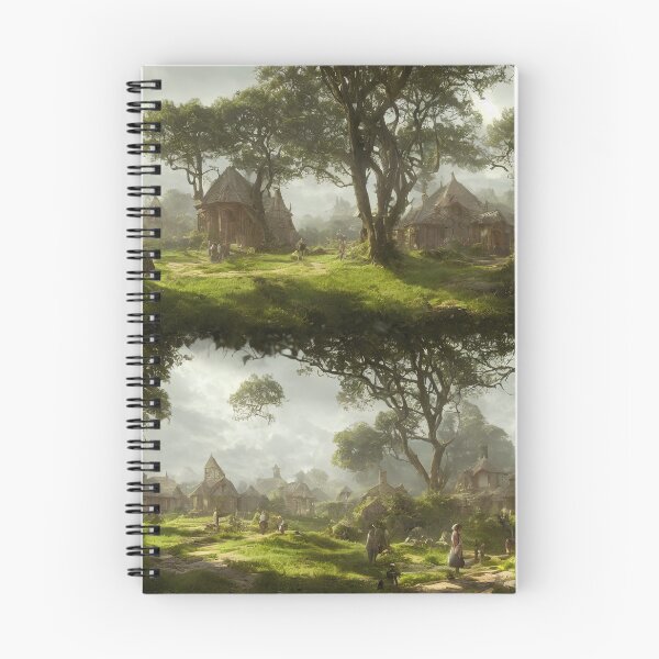 Aperçu de l'œuvre Tolkien - L'art conceptuel du comté créée et vendue par Fun Merch.