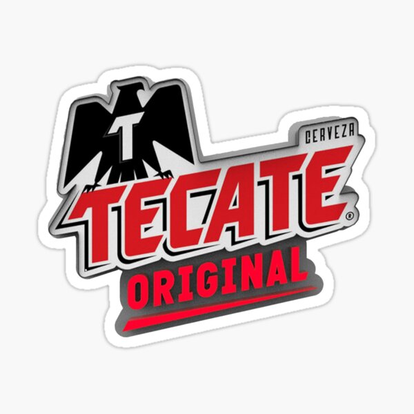 "tecate drink" Sticker for Sale by antikabnora Redbubble