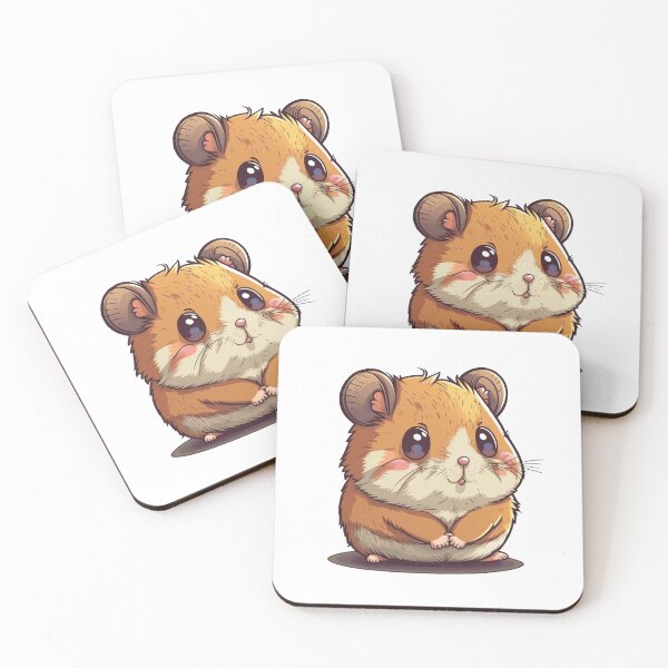 Item preview, Cute shy hamster friend designed and sold by Dise37.