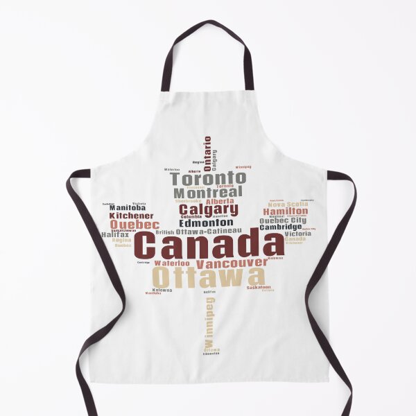 Item preview, Canada - Text Art I Maple Leaf Shape Word Cloud I Trendy Boho Color Lettering on White Background designed and sold by DigitalMandy.